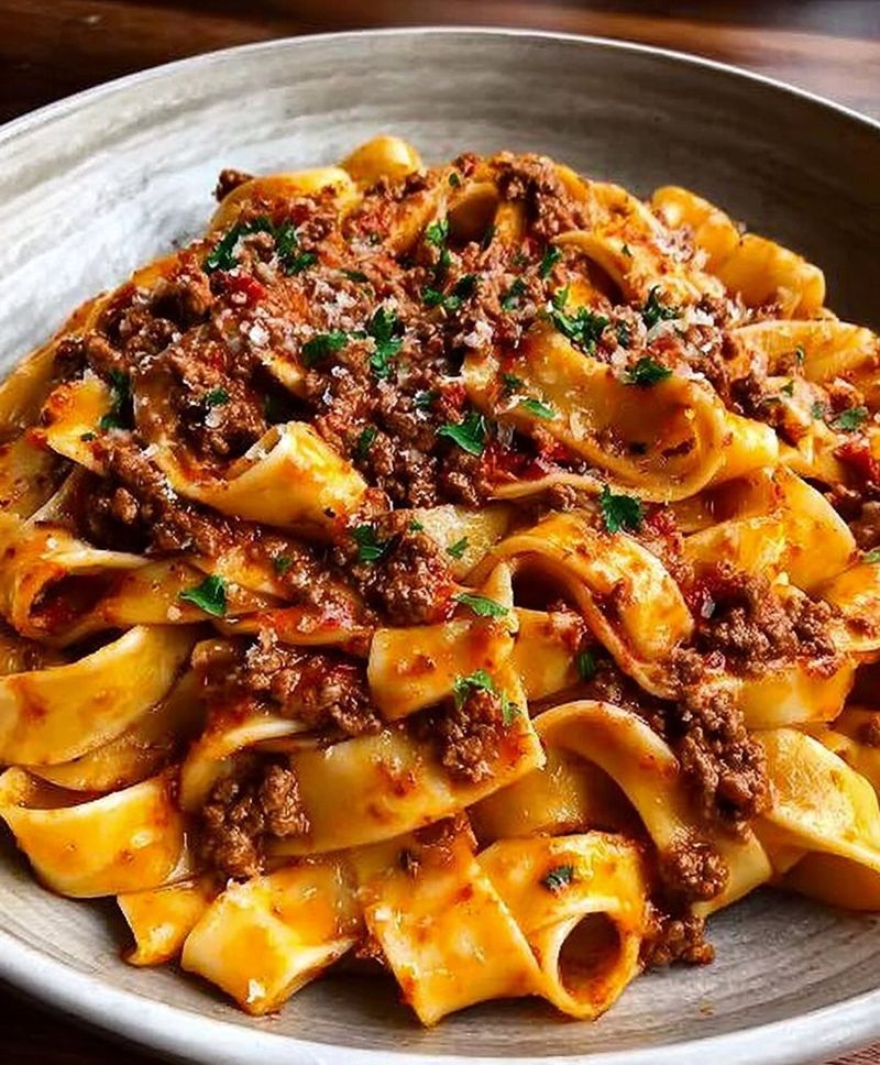 Beef and Mushroom Ragu