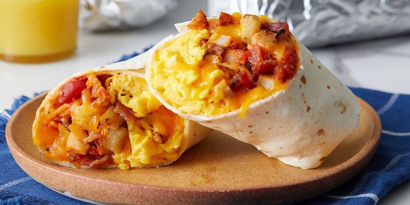 Bacon Breakfast Burrito