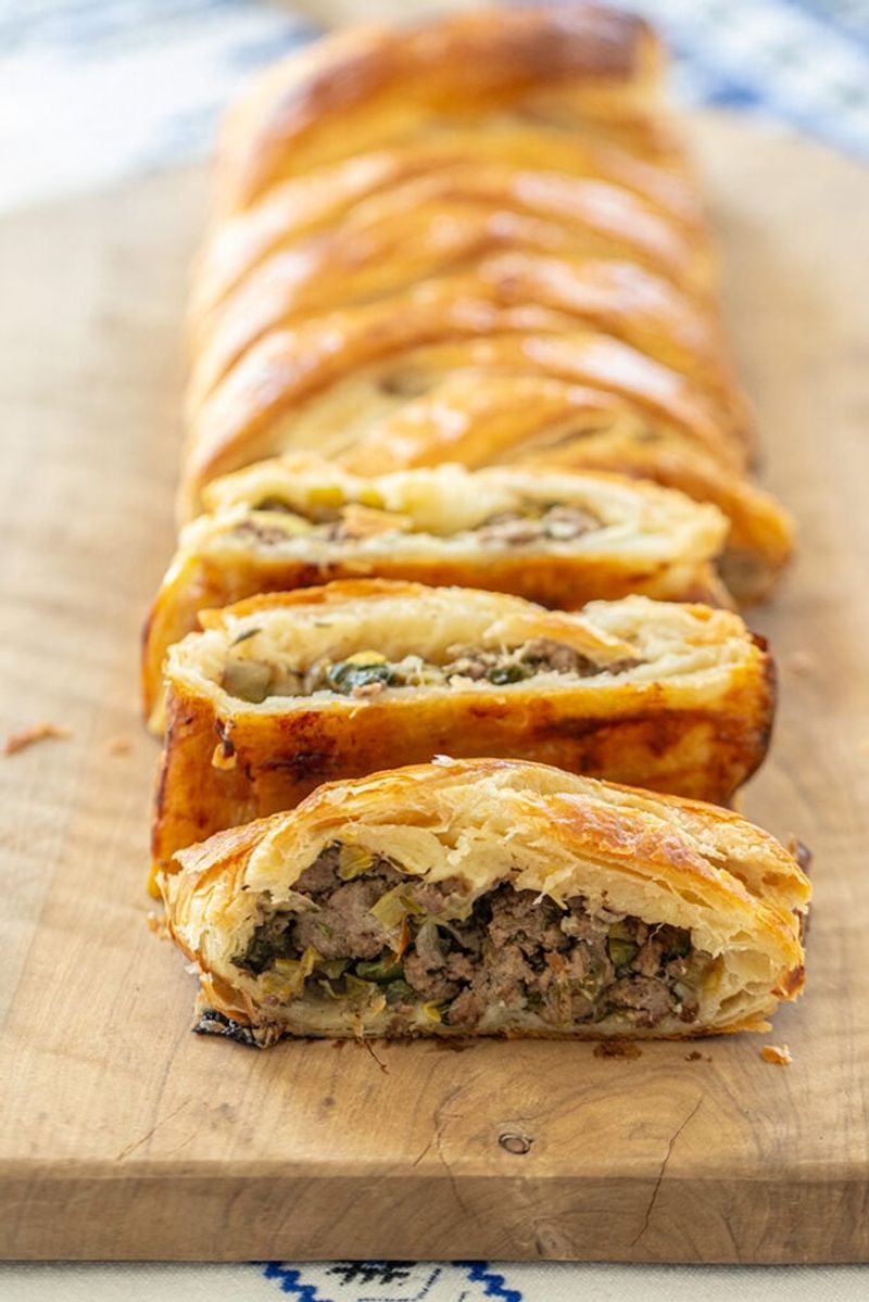 Beef Pastry Roll