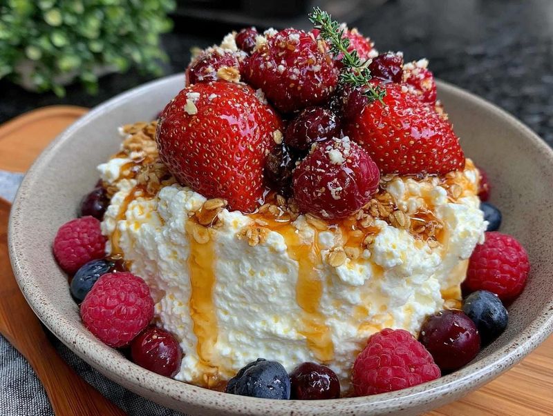Cottage Cheese with Fruit