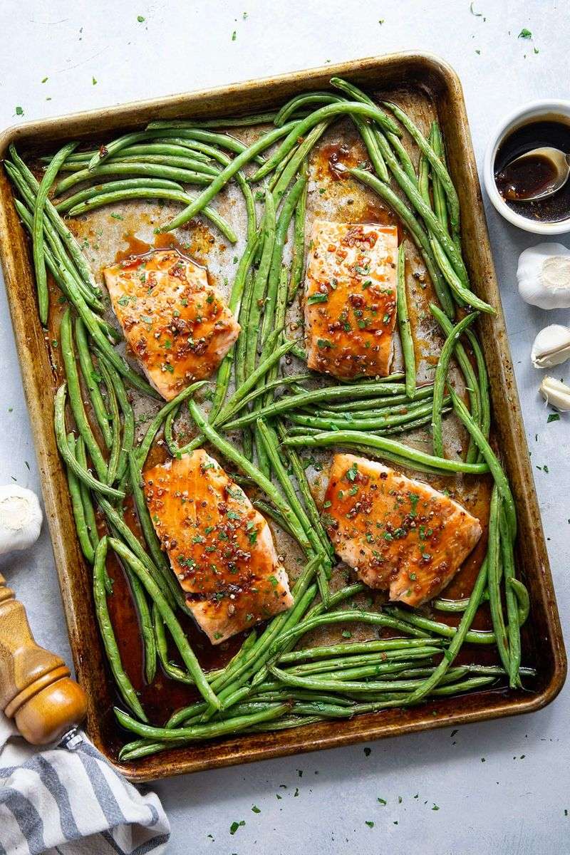 One-Pan Baked Salmon