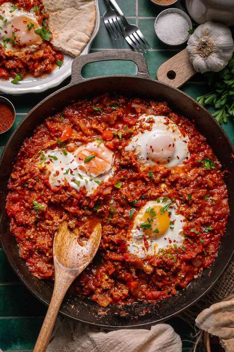 Beef Shakshuka Twist
