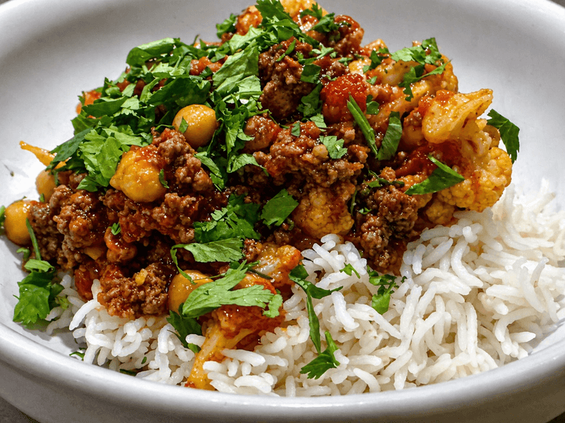 Spicy Beef and Chickpea Curry