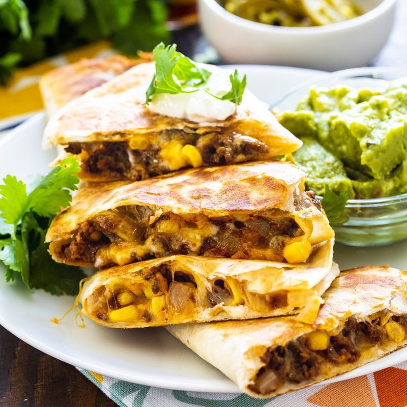 Beef Quesadillas
