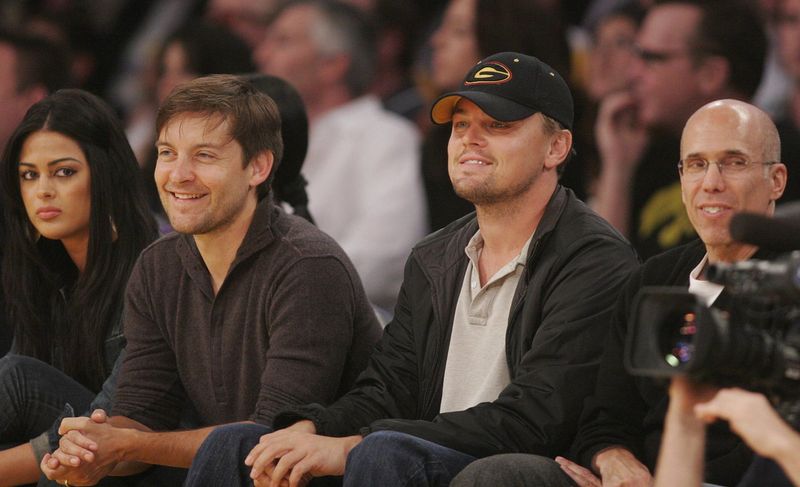 Leonardo DiCaprio and Tobey Maguire