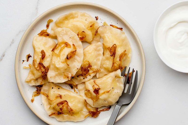 Pierogi Ruskie (Potato and Cheese Dumplings)