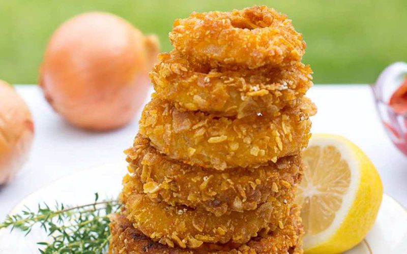 Crispy Onion Ring Batter Alternative