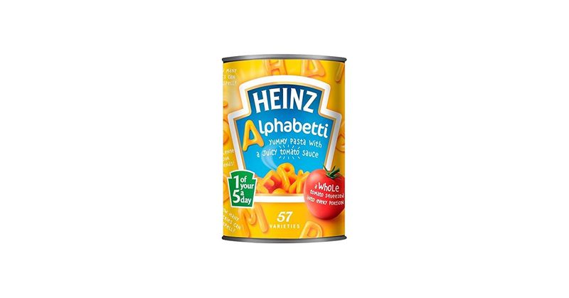 Heinz Alphabetti Spaghetti