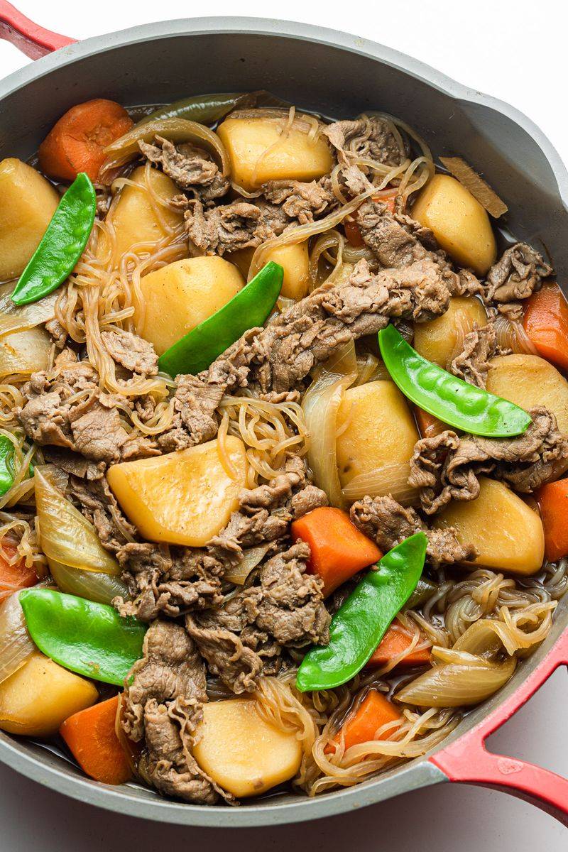 Japanese Nikujaga Meat and Potato Stew
