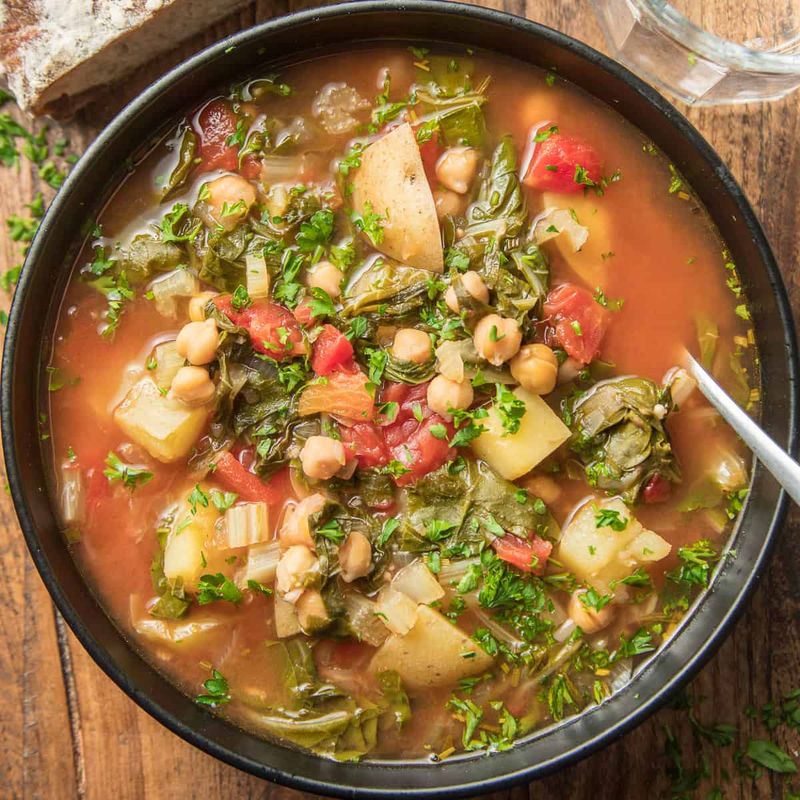 Turnip and Swiss Chard