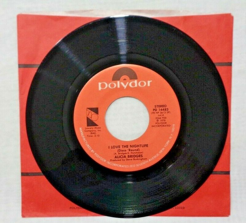 I Love the Nightlife (Disco Round) by Alicia Bridges (1978)