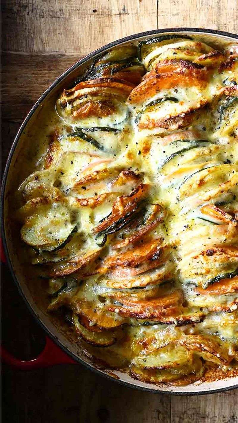 Layer Them Into A Vegetable Gratin