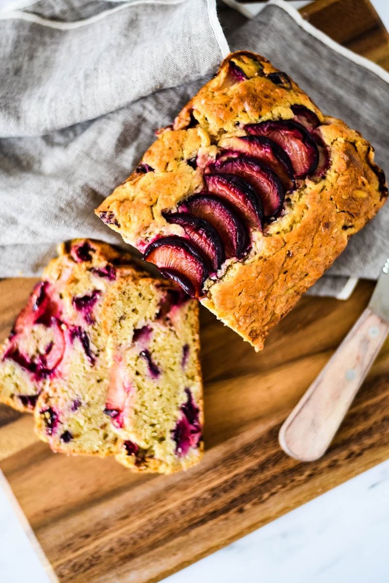 Bake Plum Bread