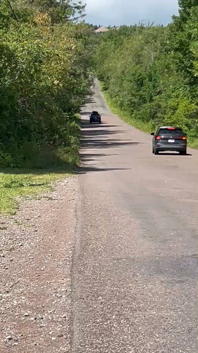 Magnetic Hill, Moncton, New Brunswick, Canada