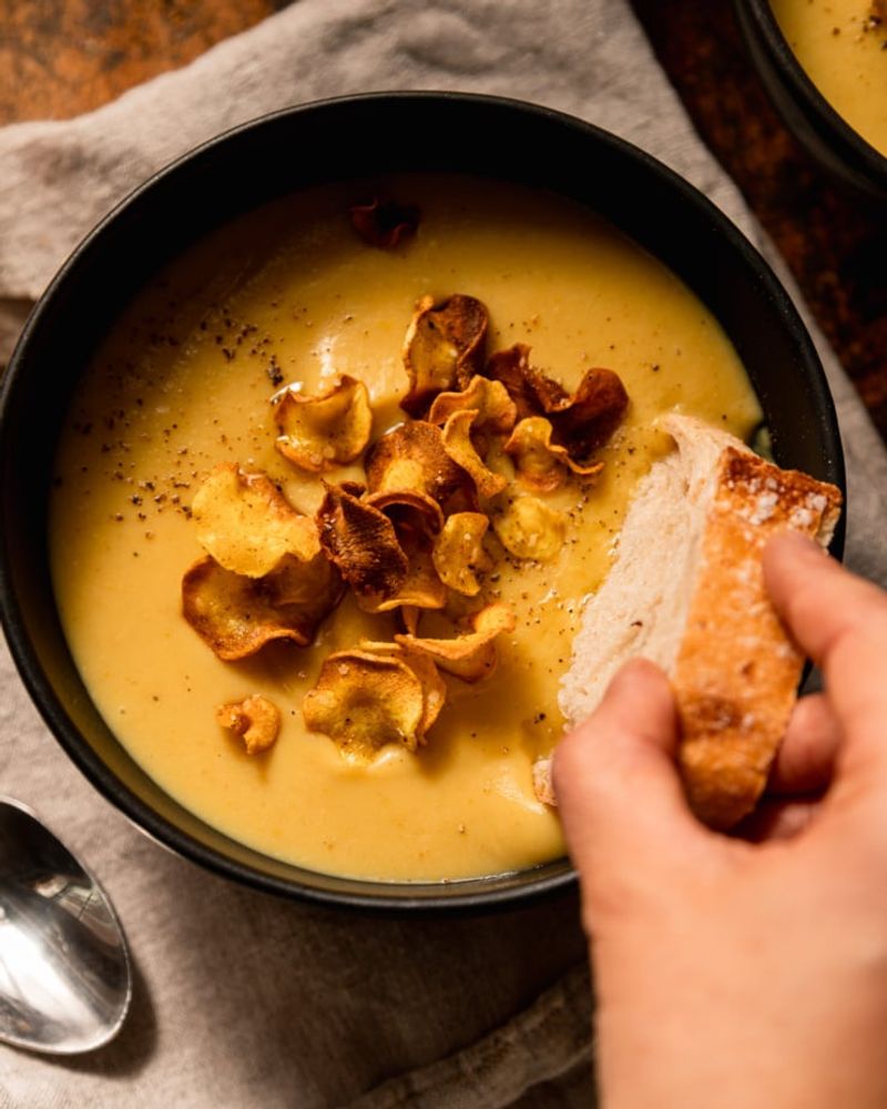Curried Parsnip And Apple Dip