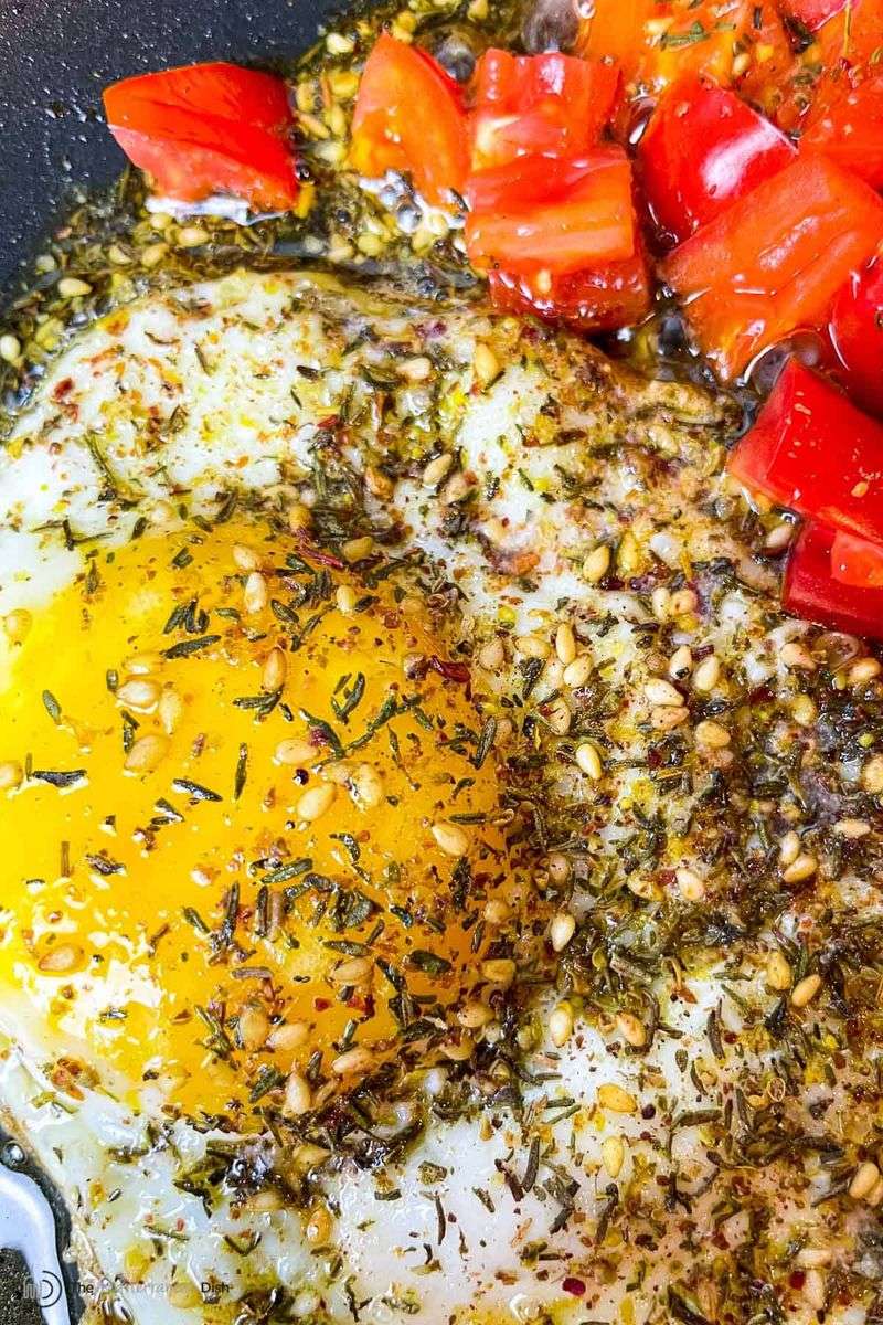 Eggs and Za'atar