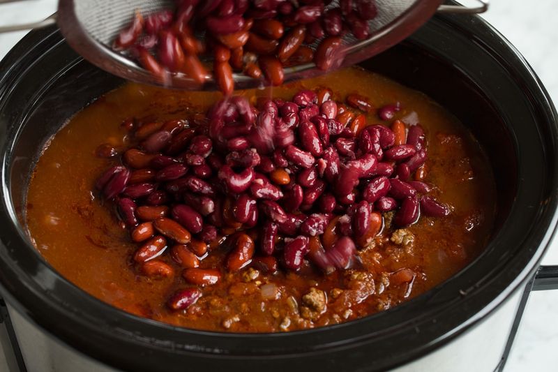 Canned Beans Added Too Late