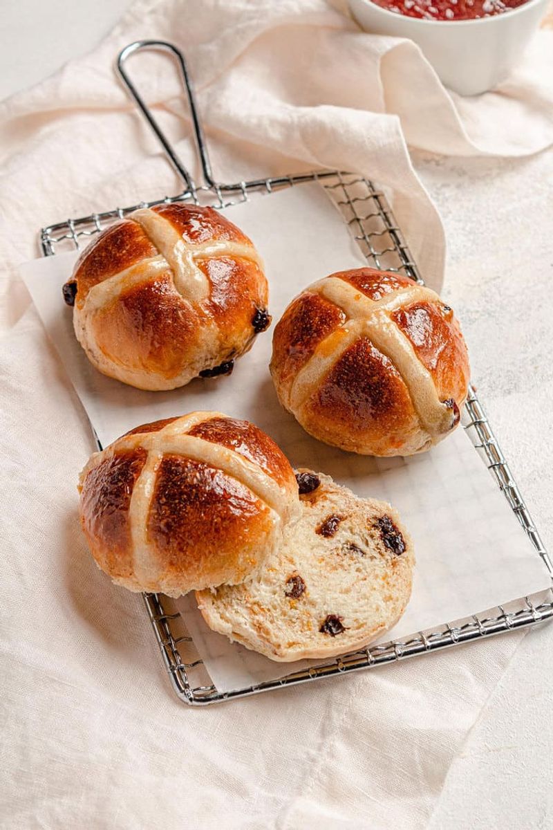 Hot Cross Buns at Easter