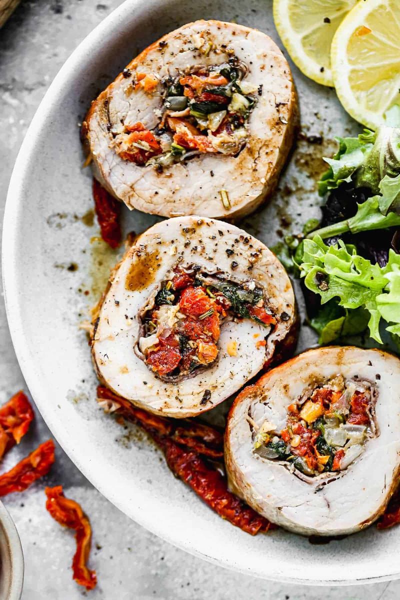 Stuffed Pork Tenderloin