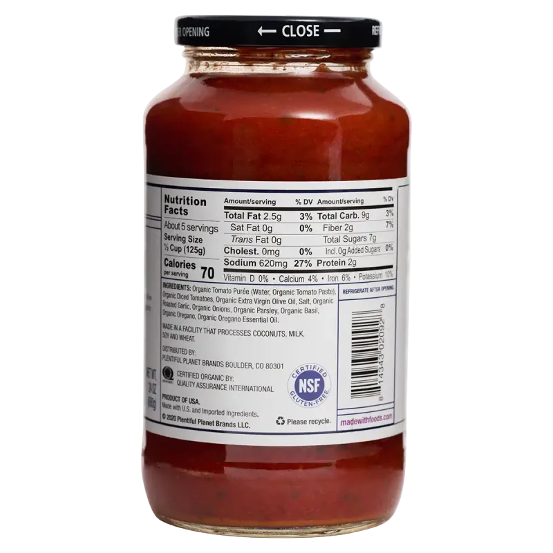 Pasta Sauce