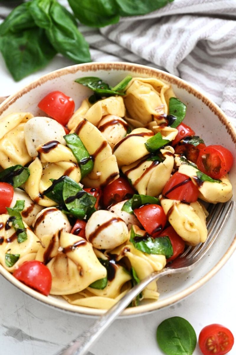 Caprese Tortellini Salad
