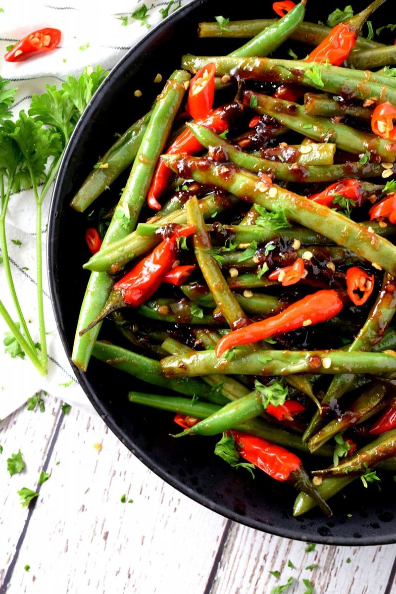 Spicy Szechuan Green Beans