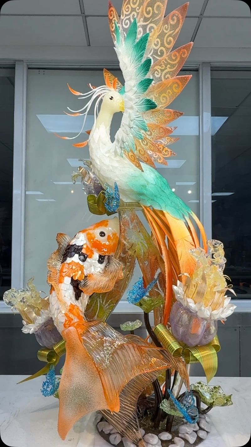 Pulled Sugar Showpiece Cake