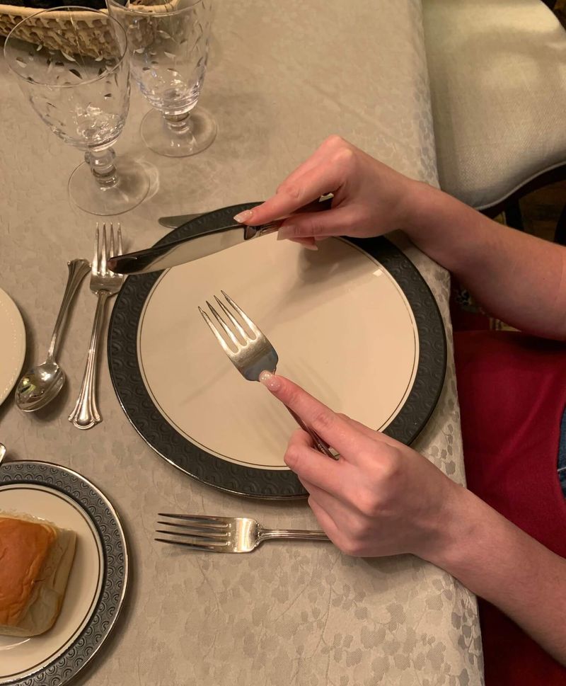 Using the Wrong Fork or Knife and Making It Obvious