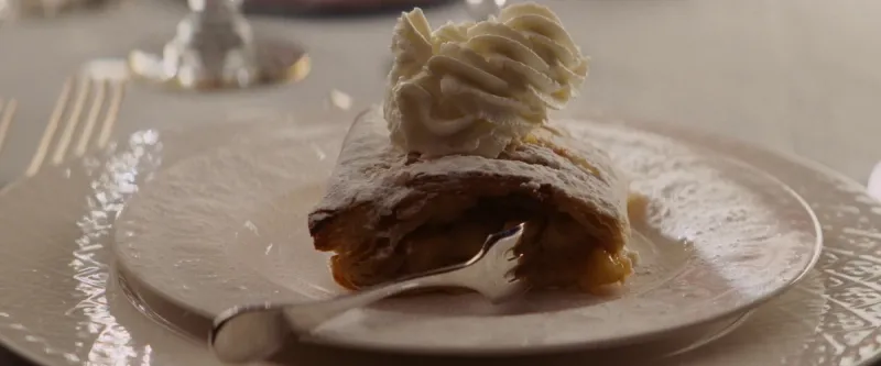 Apple Strudel with Cream from Inglourious Basterds