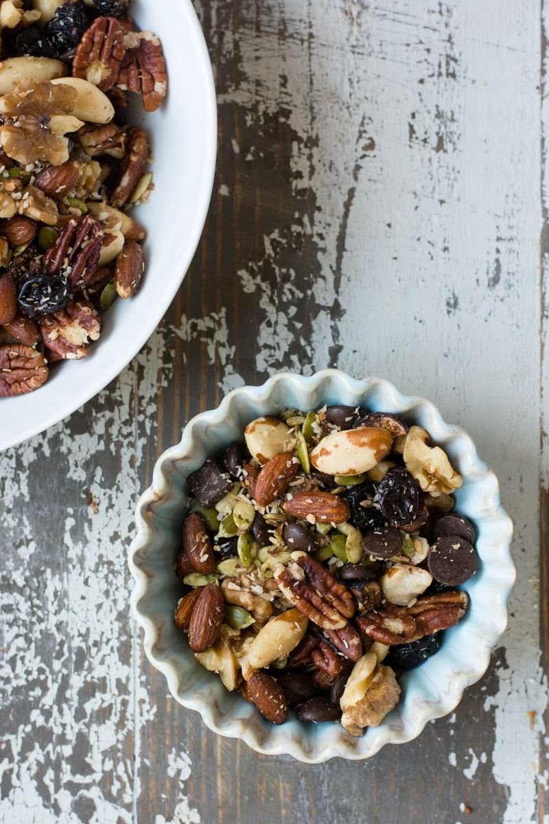 Pecan And Dark Chocolate Trail Mix