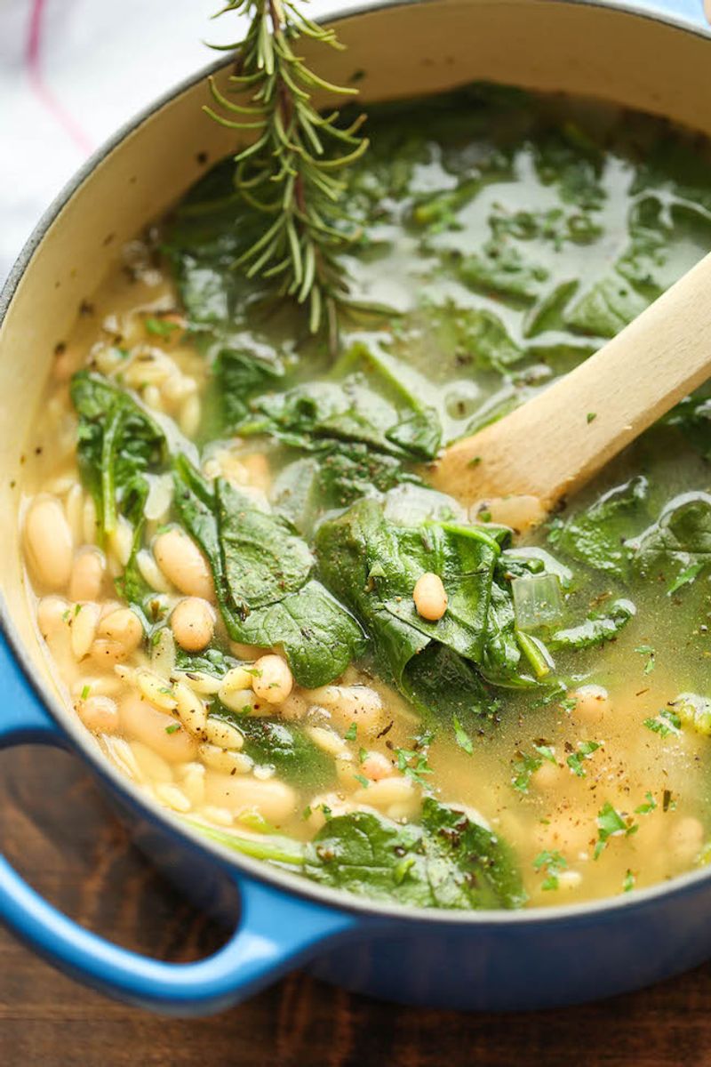Spinach and White Beans
