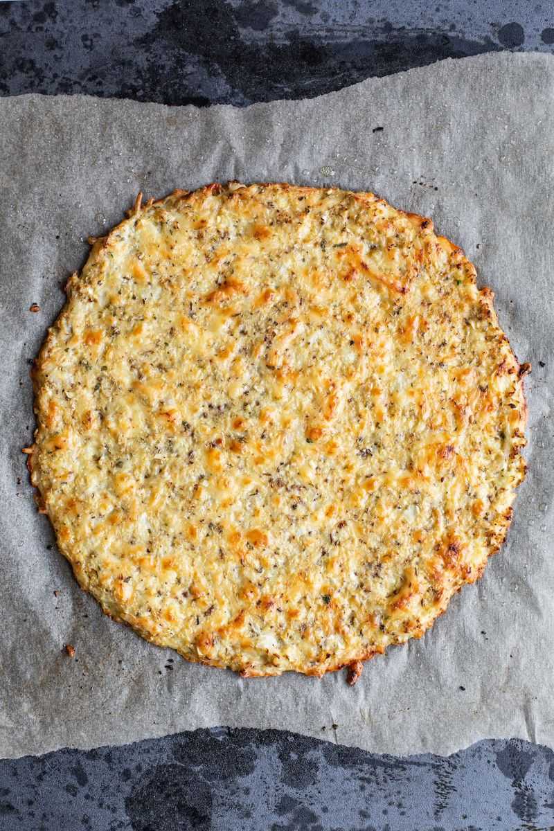 Cauliflower Pizza Crust Instead of Regular Crust