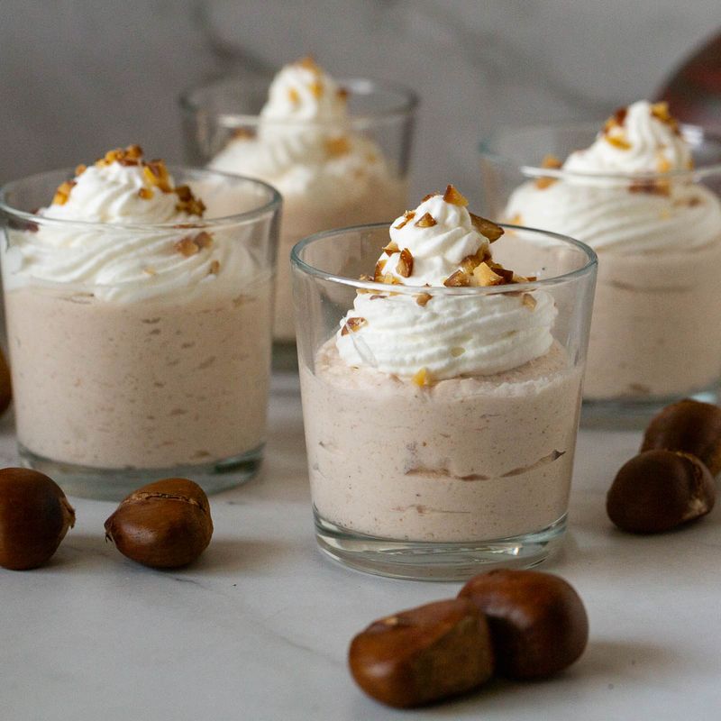 Chestnut and Chocolate Mousse