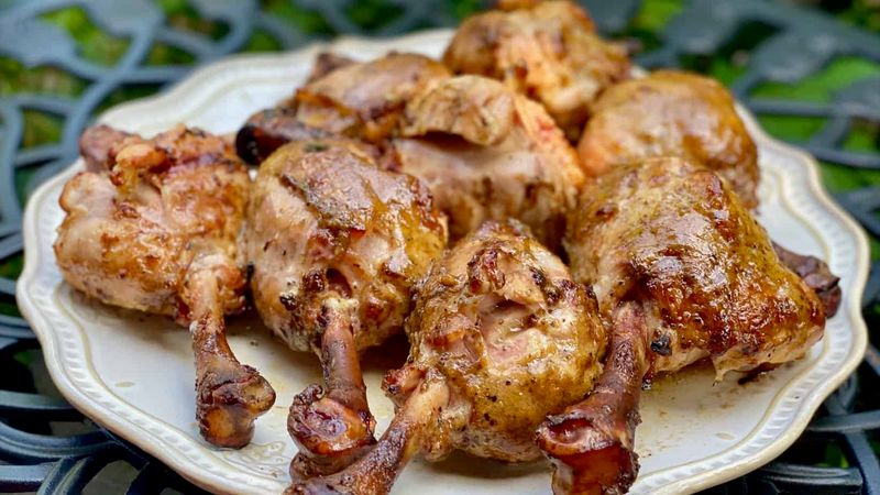 High-Fat Skin-On Poultry Left On