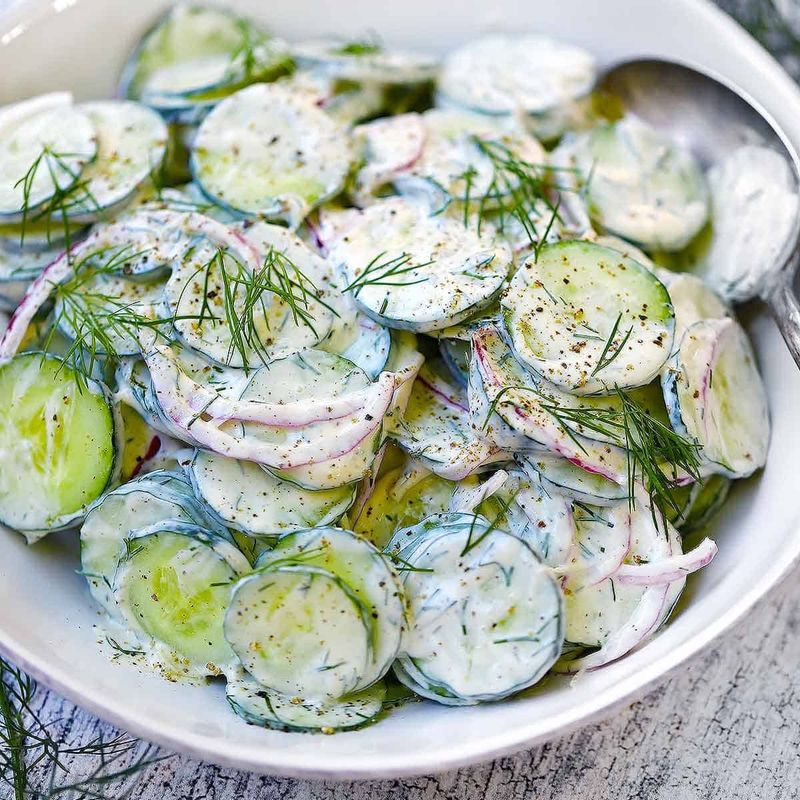 Cucumber Dill Salad