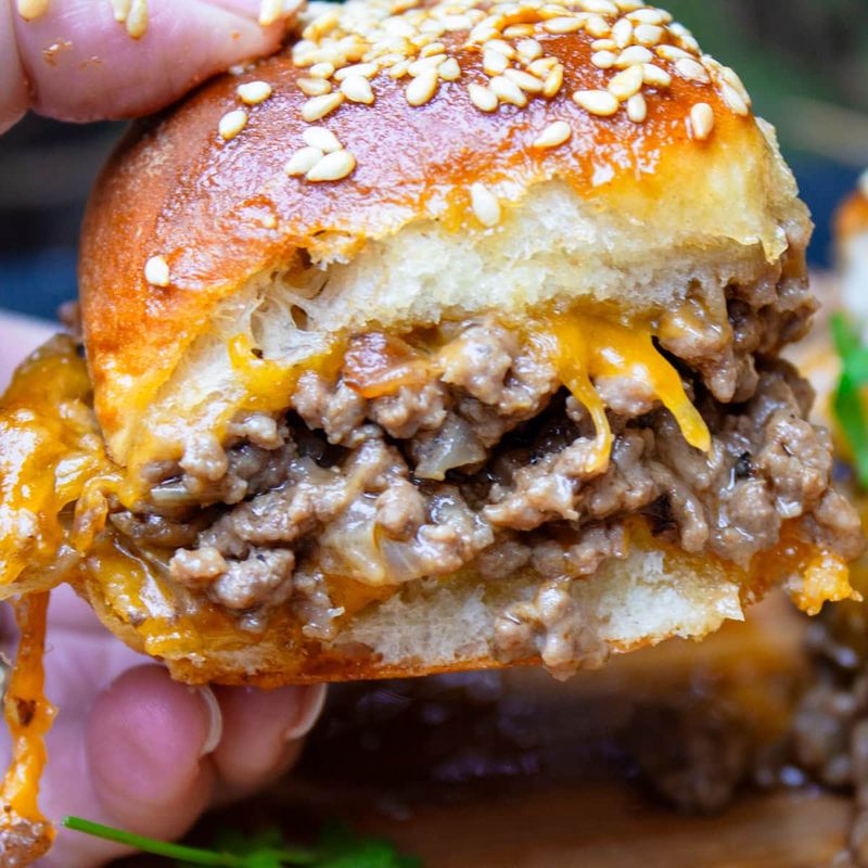 Beef and Cheese Sliders