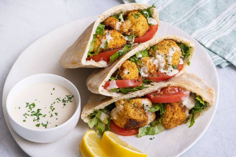 Spiced Cauliflower with Tahini