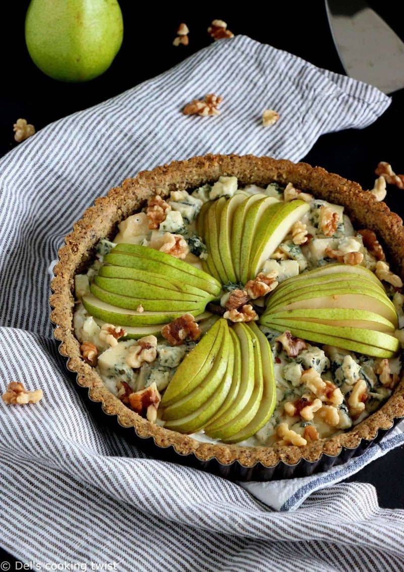 Pear and Stilton Tart