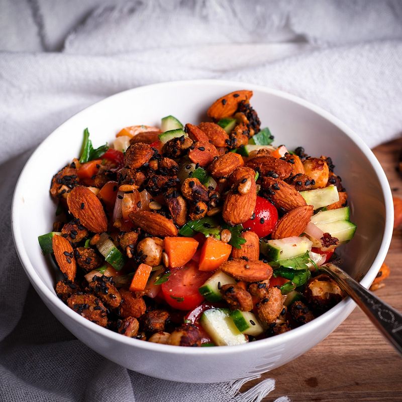 Add a Handful of Nuts or Seeds for Crunch