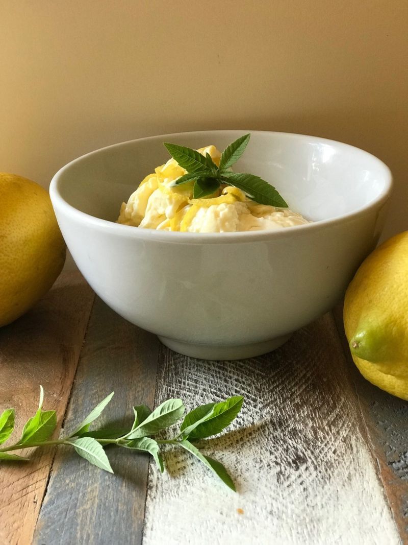 Lemon Verbena Mousse