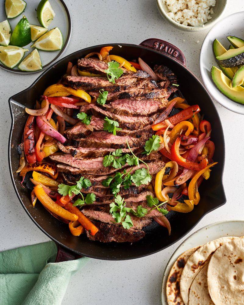 Texas Skirt-Steak Fajitas
