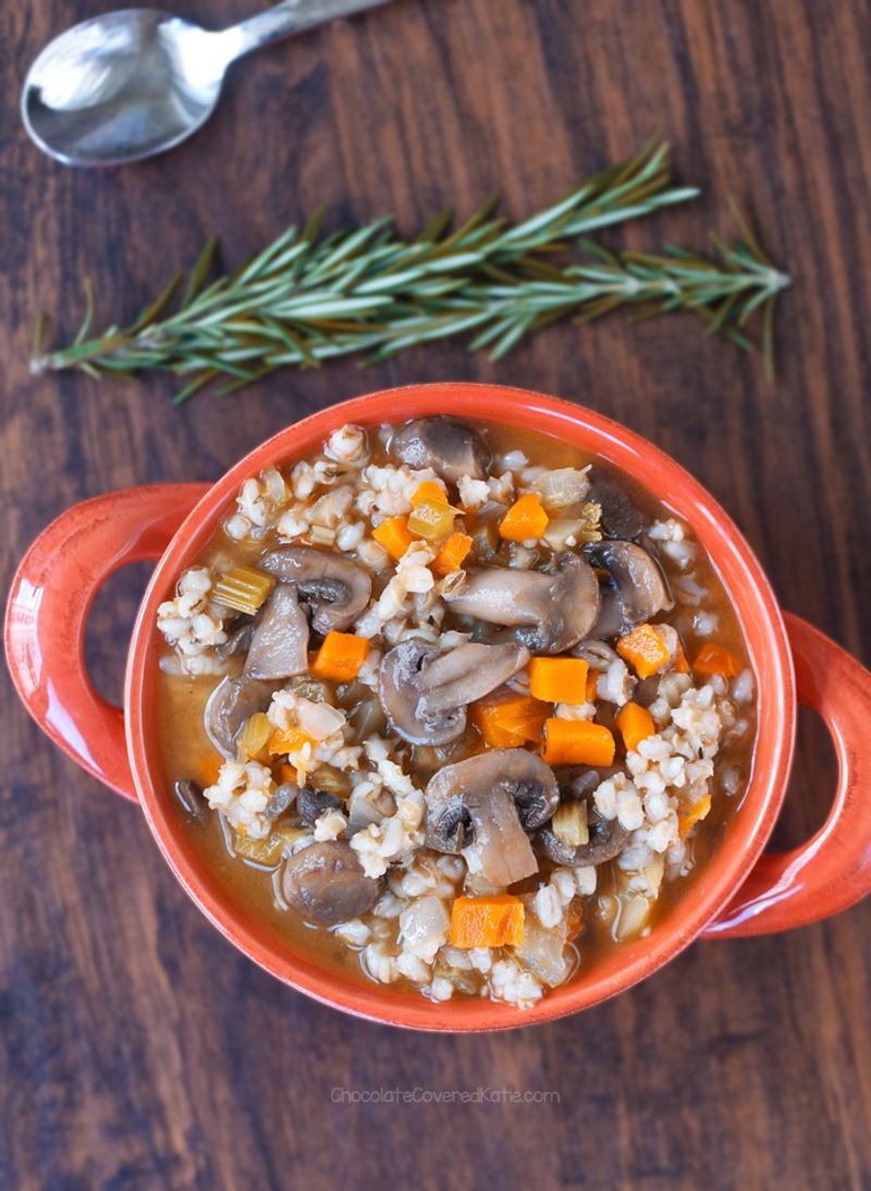 Mushroom and Barley Soup
