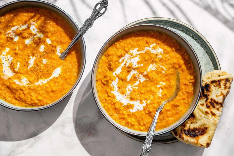 Red Lentil and Coconut Soup