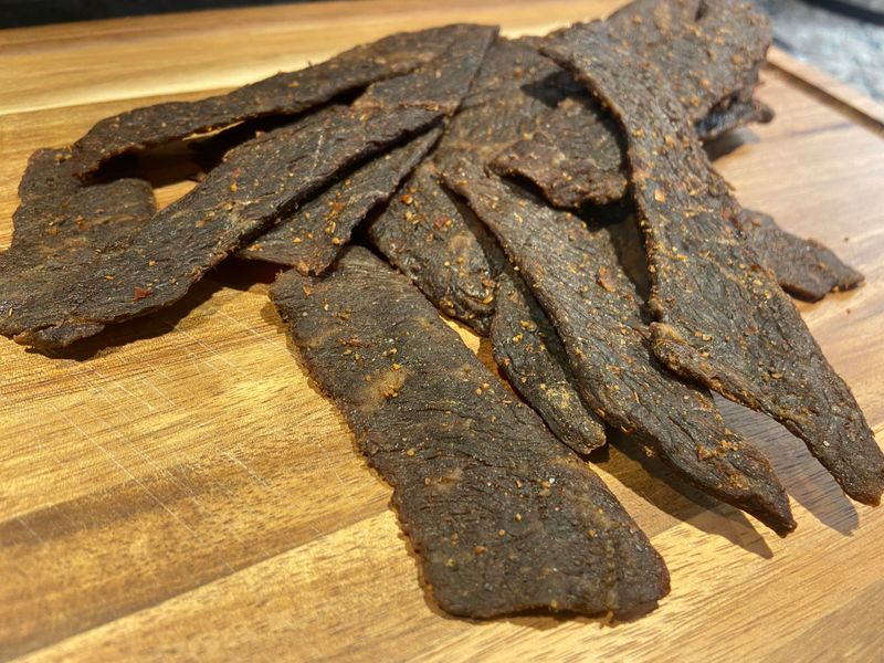 Homemade Beef Jerky Strips