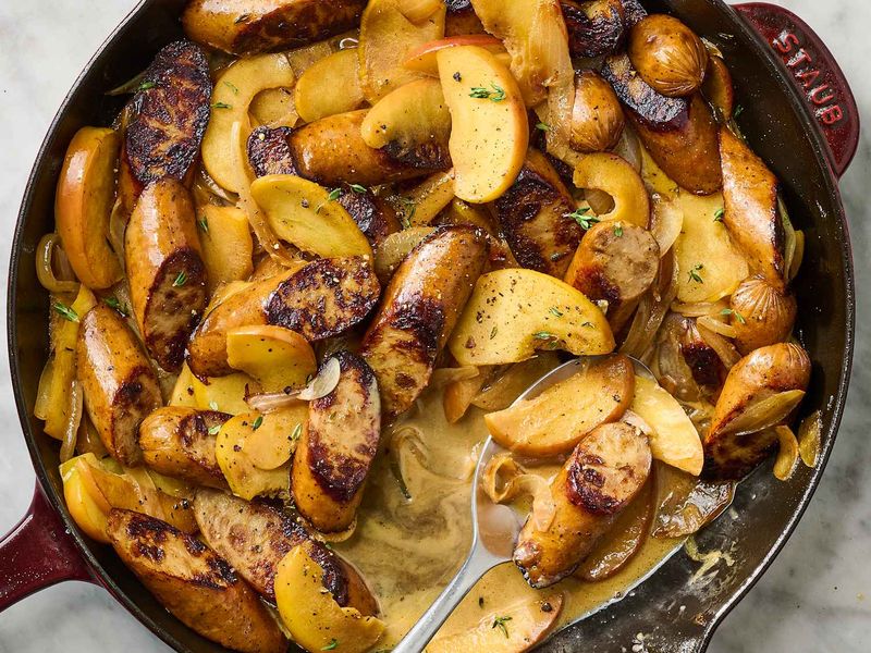 Sausage and Apple Skillet
