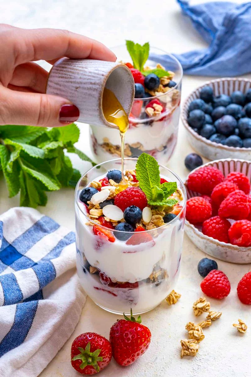 Greek Yogurt Parfait Cups