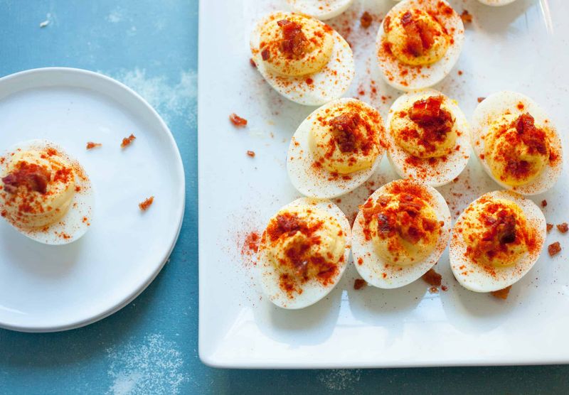 Deviled Eggs with Smoked Paprika