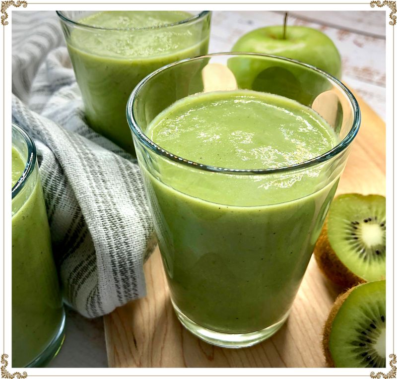 Kiwi and Green Apple