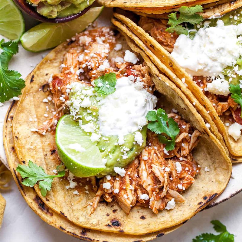 Slow Cooker Chicken Tacos