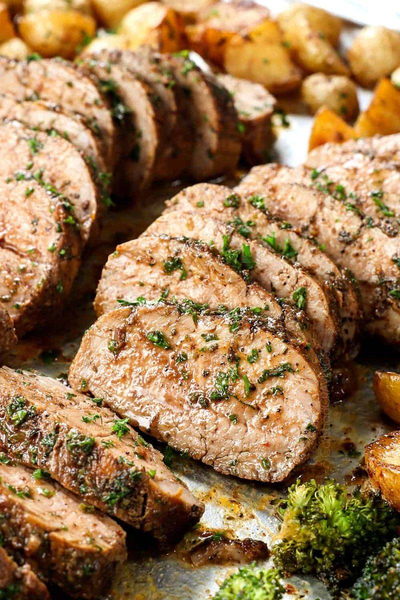 Balsamic Glazed Pork Tenderloin
